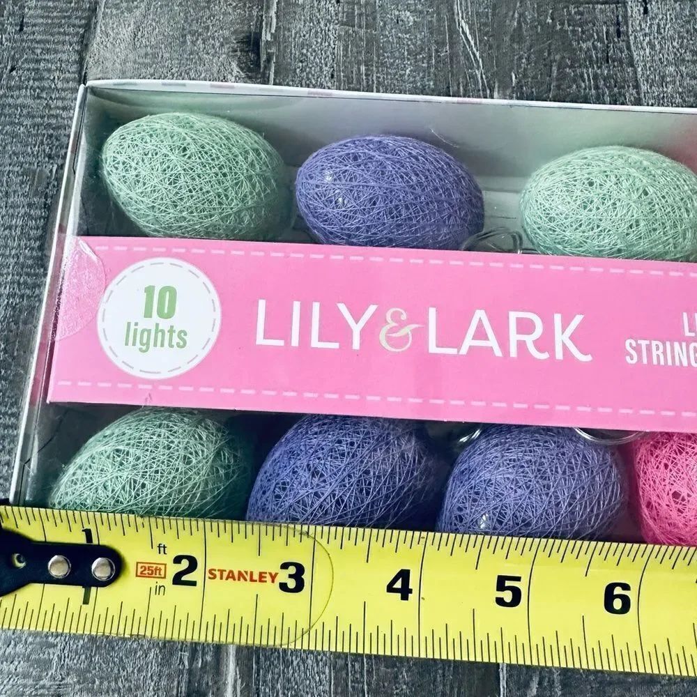 Easter Egg LED Spring String Lights - Picture 3 of 4
